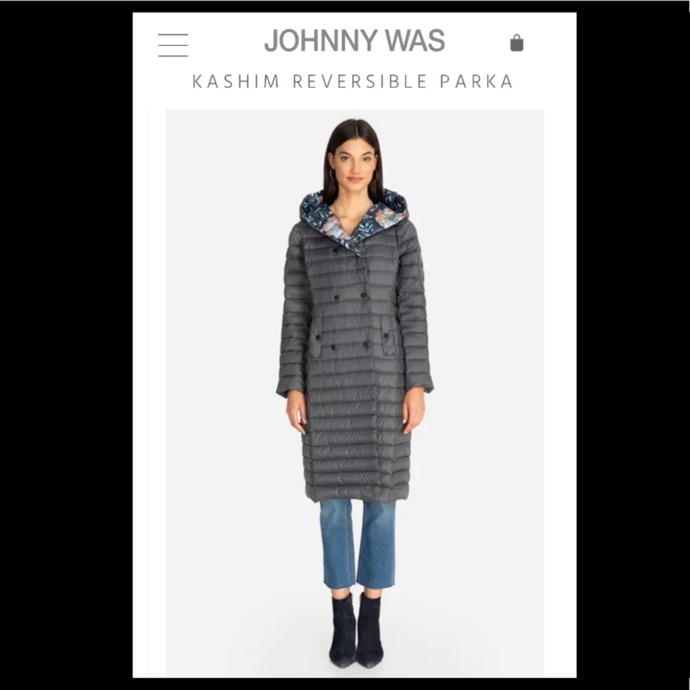 Johnny Was Kashim Reversible Parka
